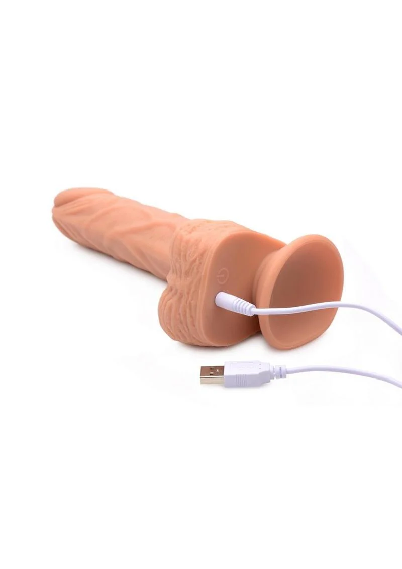 10X Groove Adjustable Harness Set With Rotating Silicone Dildo - Image 2