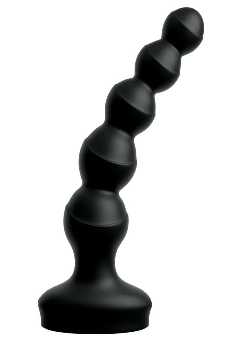 3some Wall Banger Beads Vibrating Silicone Anal Beads