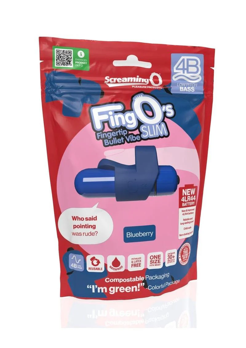 4b FingO's Slim Finger Vibrator - Image 13