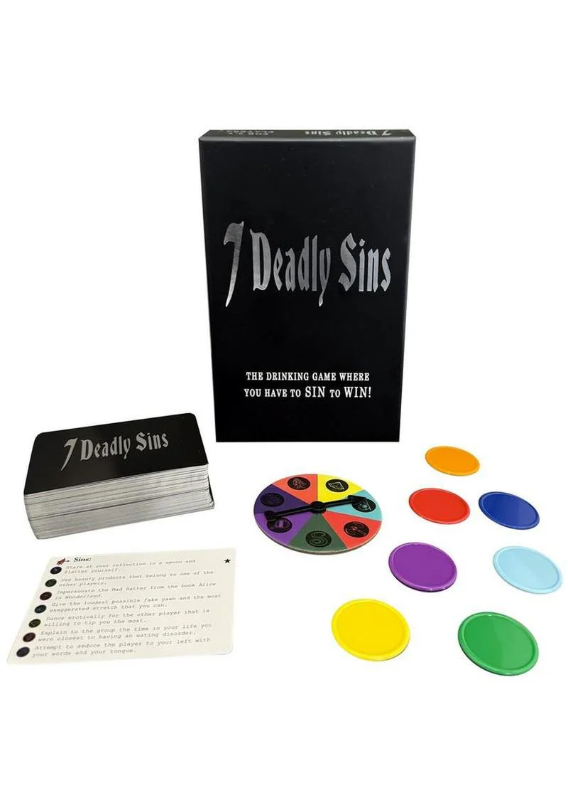 7 Deadly Sins Drinking Game Sin to Win for Wild Fun