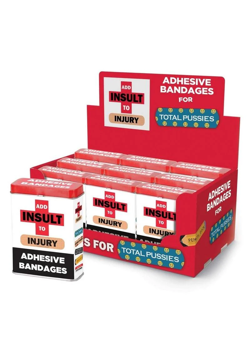 Add Insult To Injury Adhesive Bandages For Total Pussies - Image 2