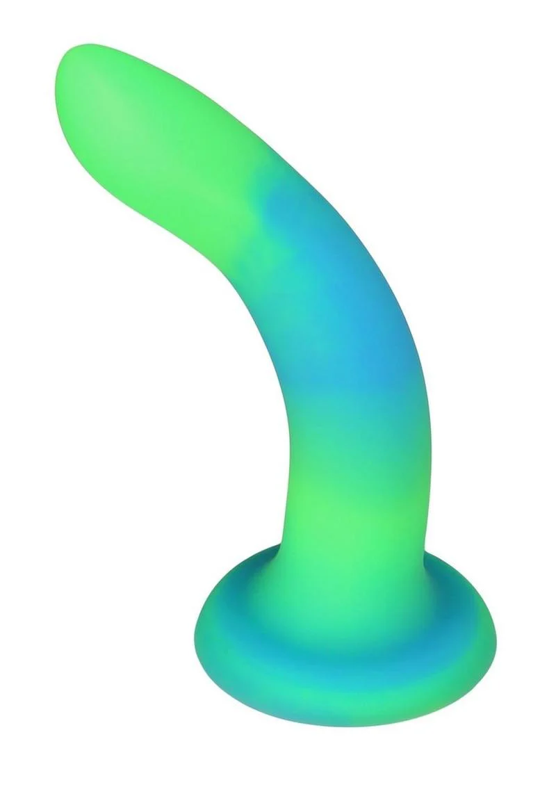 Addiction Rave Glow-in-the-Dark Bendable Silicone Dildo - Image 2