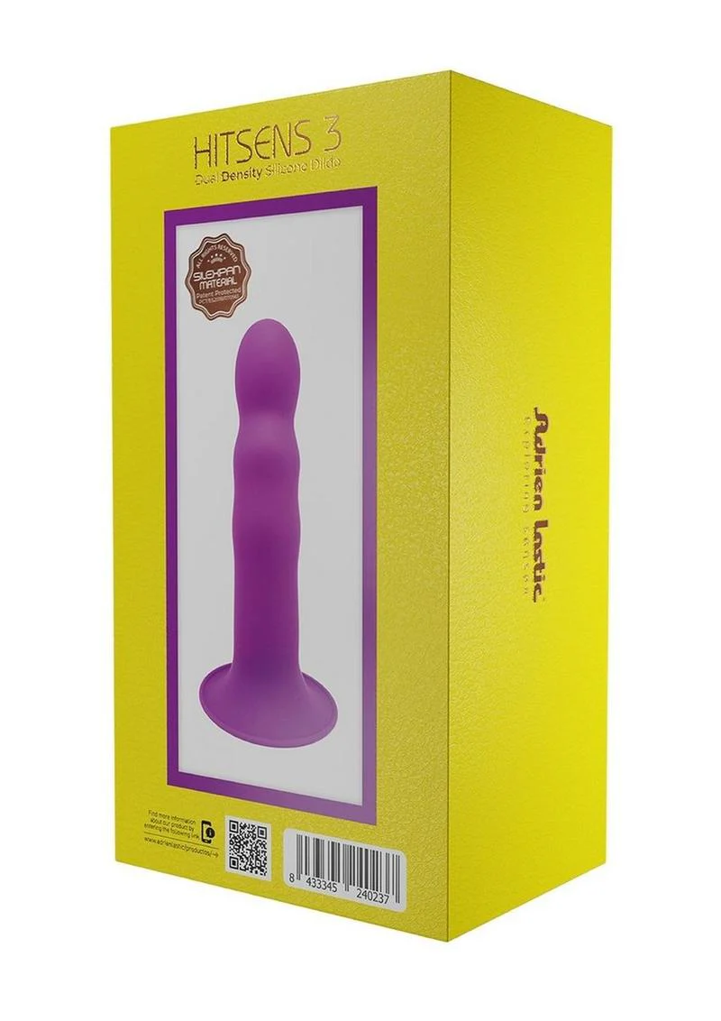 Adrien Lastic Hitsens 3 Dual Density Silicone Dildo - Image 3