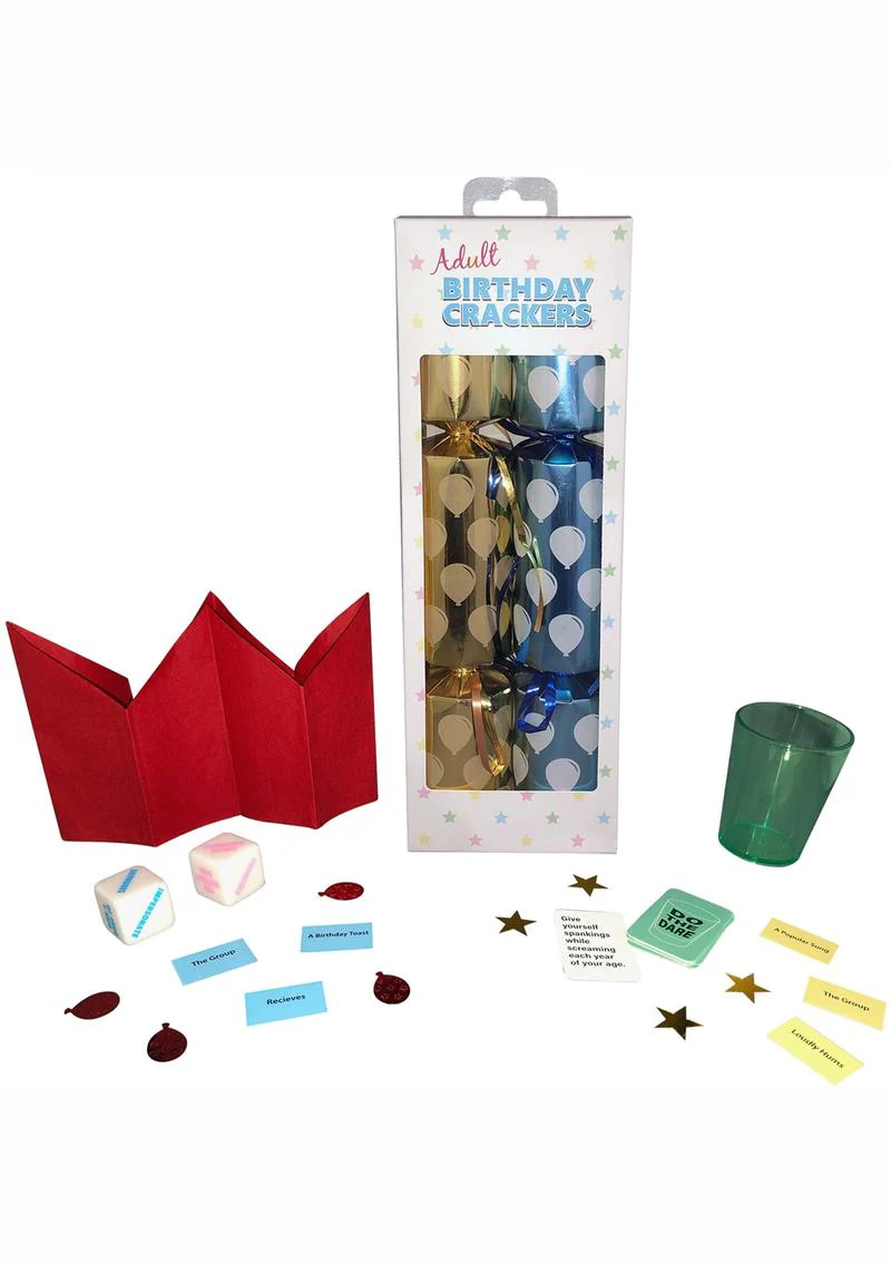 Adult Birthday Crackers Fun Party Favors for Grown-Ups