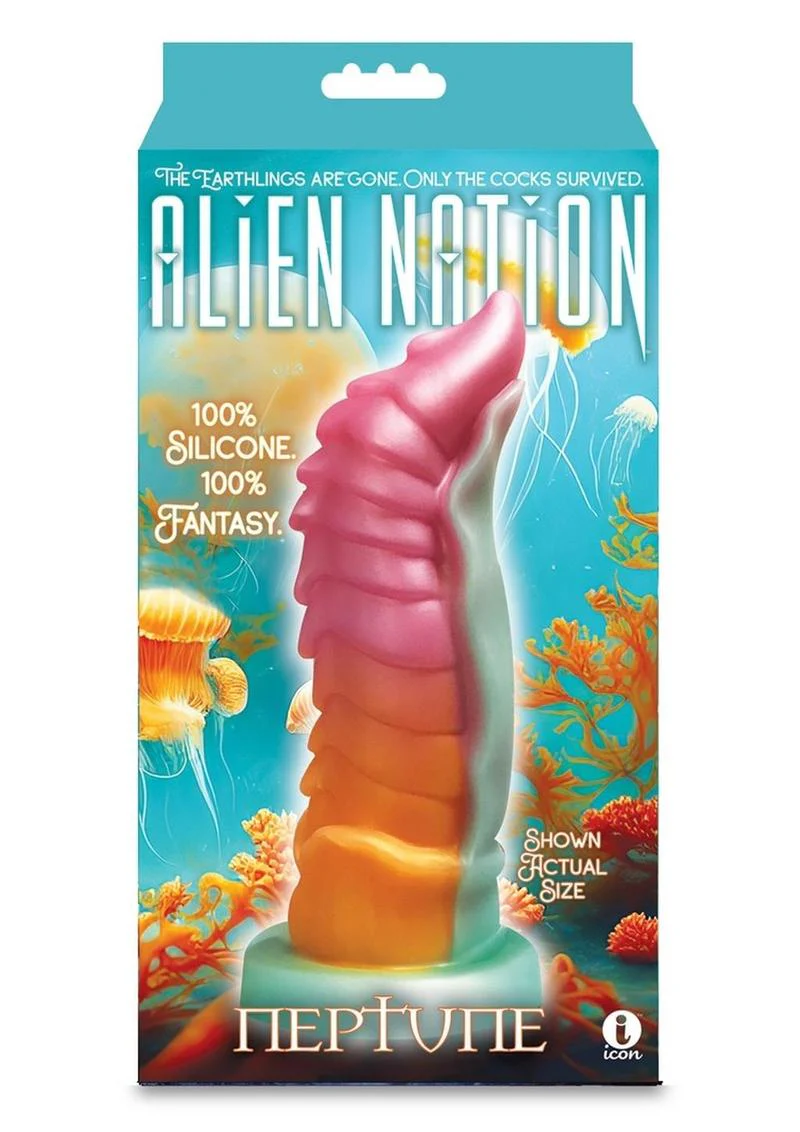 Alien Nation Neptune Silicone Dildo With Unique Shape - Image 2