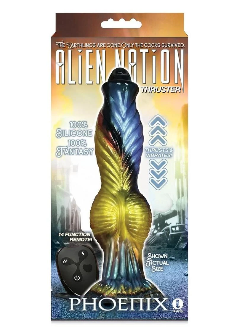 Alien Nation Phoenix Silicone Fantasy Dildo - Image 2