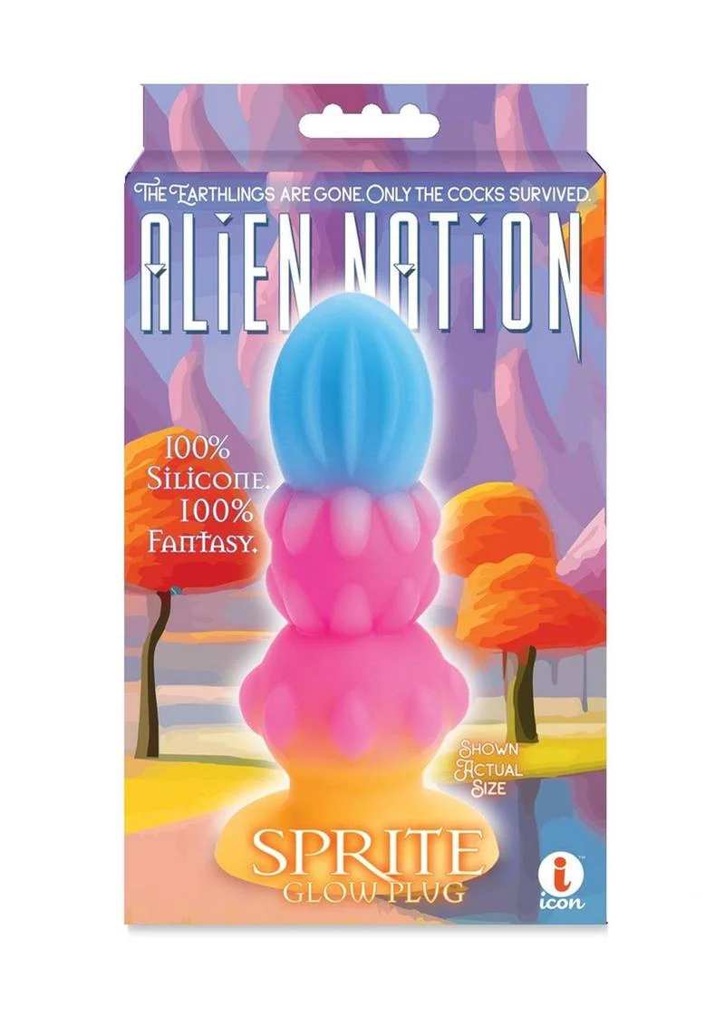 Alien Nation Sprite Glow Plug Silicone Anal Plug - Image 2