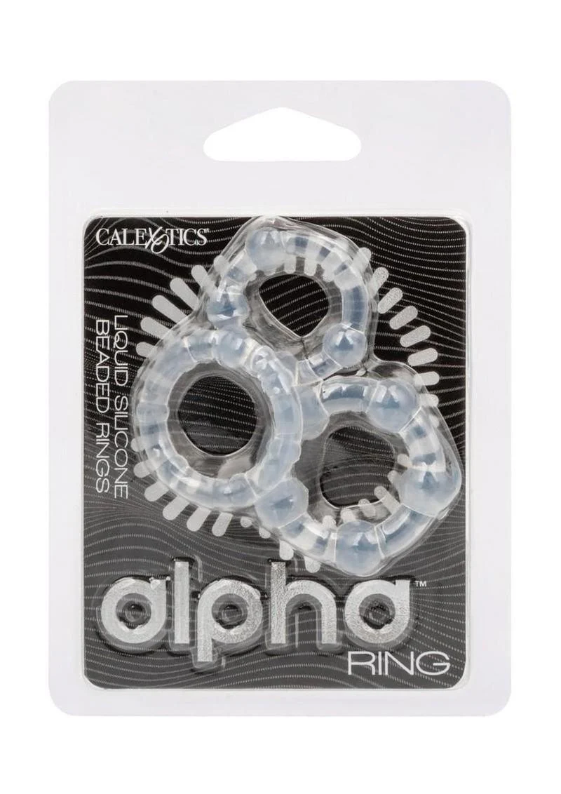 Alpha Liquid Silicone Beaded Rings Set - Image 4