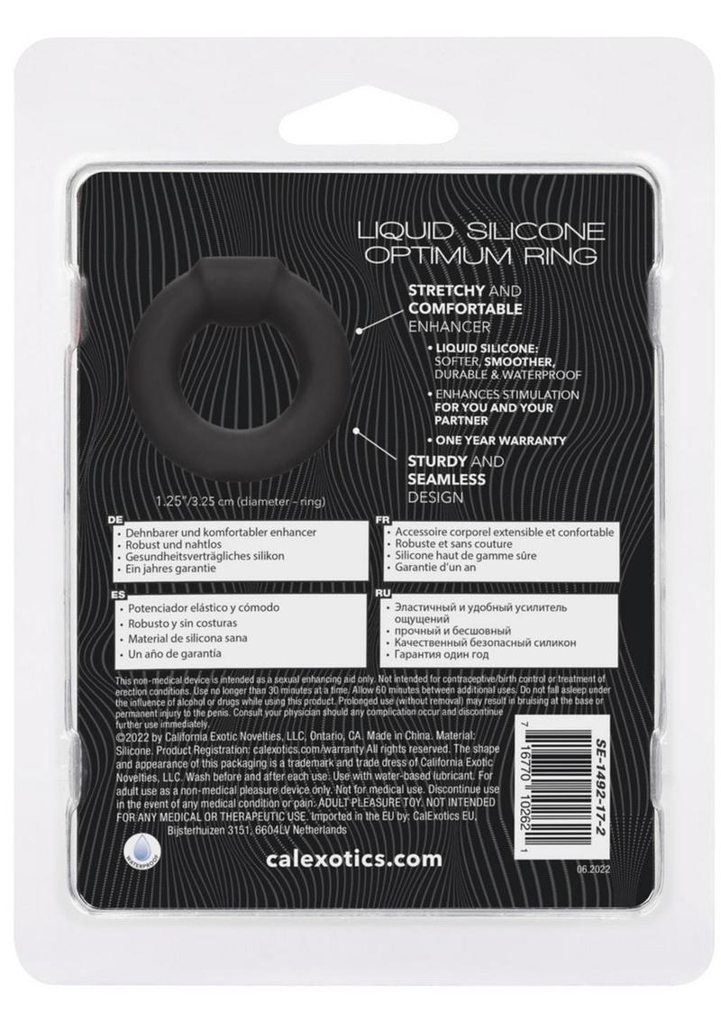 Alpha Liquid Silicone Optimum Ultra Stretchy Cock Ring - Image 4