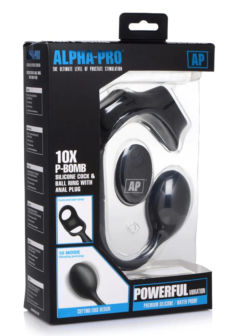 Alpha Pro 10X P Bomb Silicone Cock And Ball Ring - Image 4