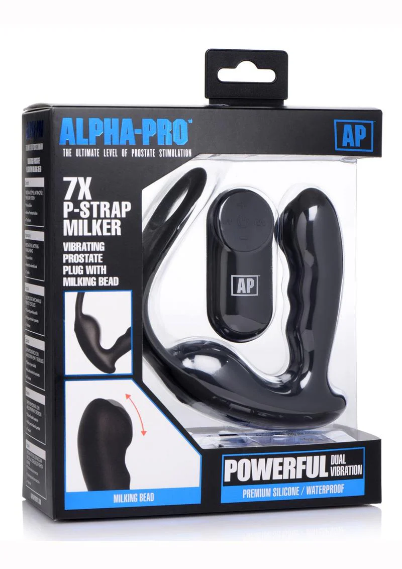 Alpha Pro 7X P Strap Milker Vibrating Prostate Plug - Image 4