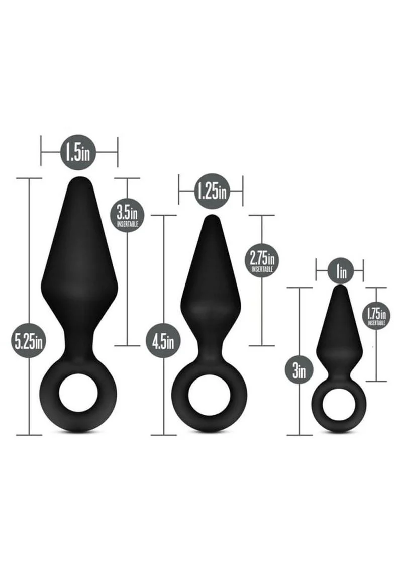 Anal Adventures Platinum Loop Plug Kit - Image 2