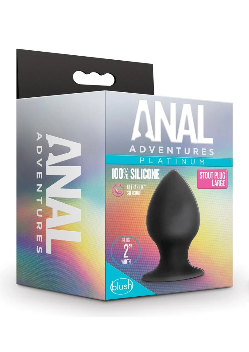 Anal Adventures Platinum Stout Plug - Image 5