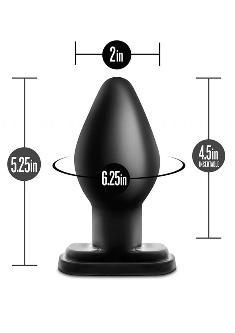 Anal Adventures XL Wide Lab Certified Body Safe Plug - Image 3