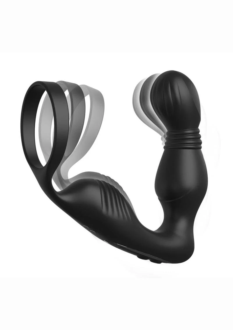 Anal Fantasy Elite Ass-Gasm Pro P-Spot Milker Silicone Vibrator - Image 2