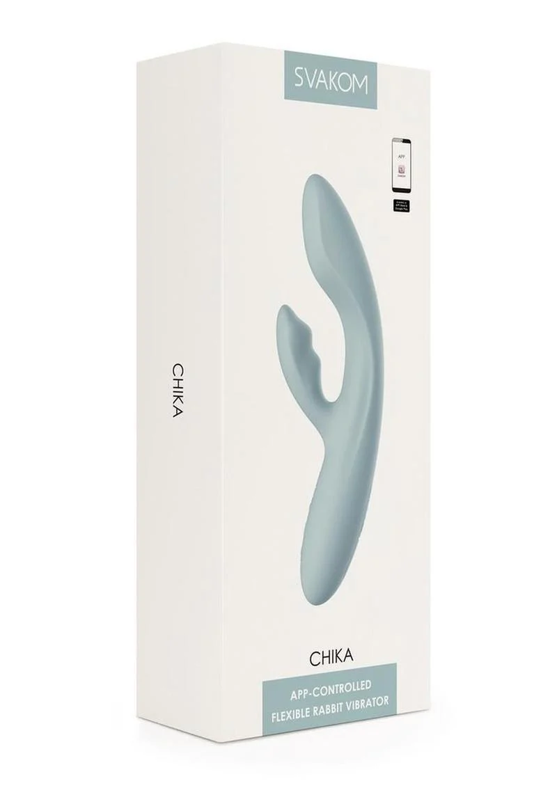 App Controlled Svakom CHIKA Flexible Rabbit Vibrator - Image 4