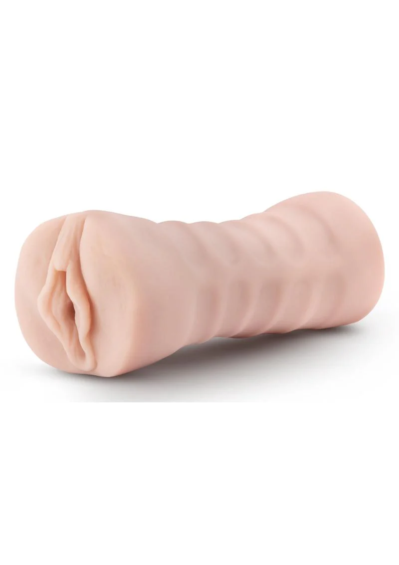 Ashley Vibrating Masturbator with Bullet Soft Textured Tunnel