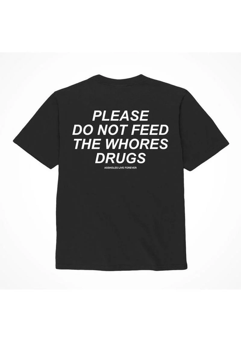 Assholes Live Forever Black T Shirt - Image 2