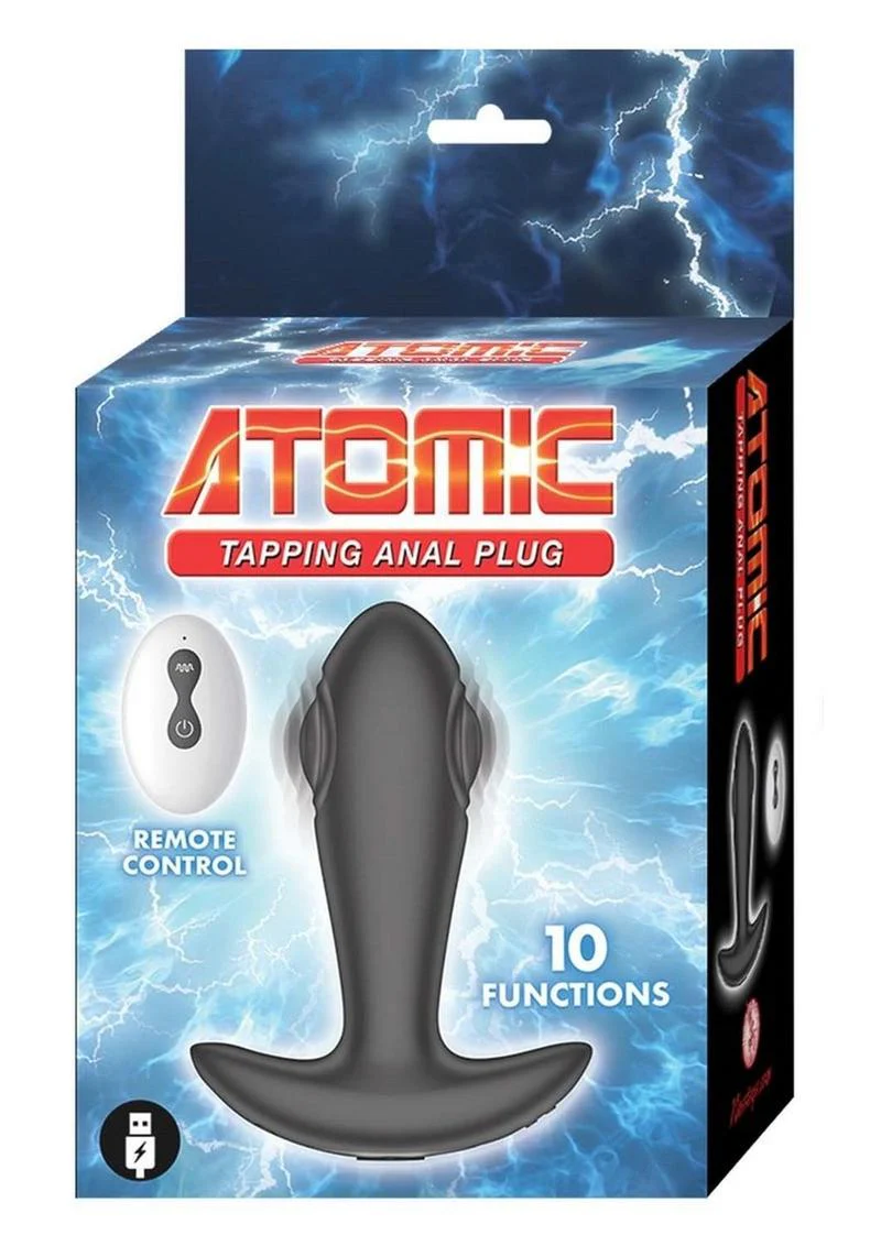 Atomic Tapping Rechargeable Silicone Anal Plug - Image 4