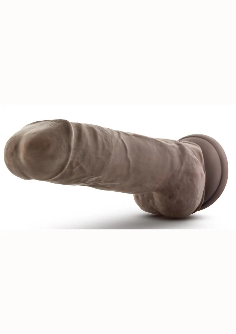 Au Naturel Big Boy Sensa Feel Dual-Density Dildo with Balls - Image 4