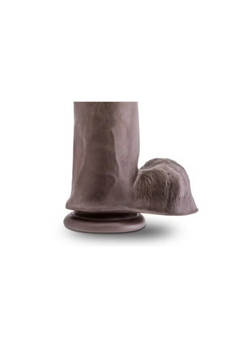 Au Naturel Big John Sensa Feel Dual Density Dildo with Balls - Image 4