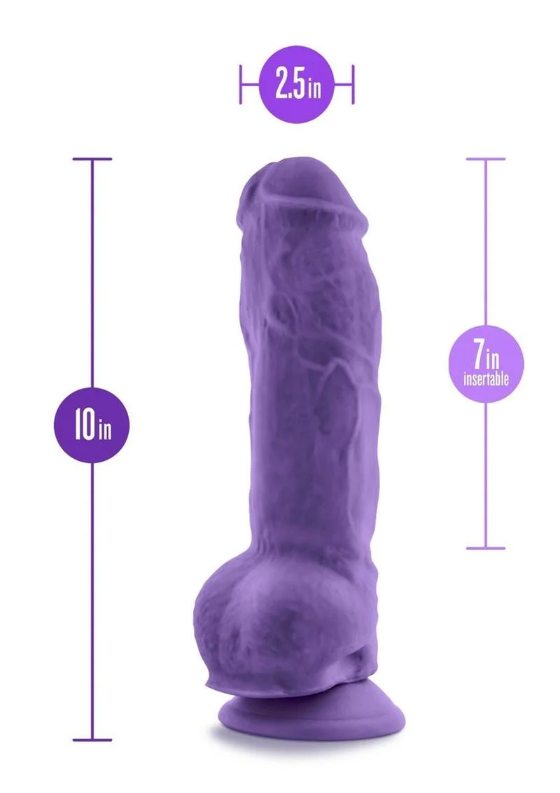 Au Naturel Bold Big Boy Dildo Dual-Density Dildo with Suction Base - Image 3