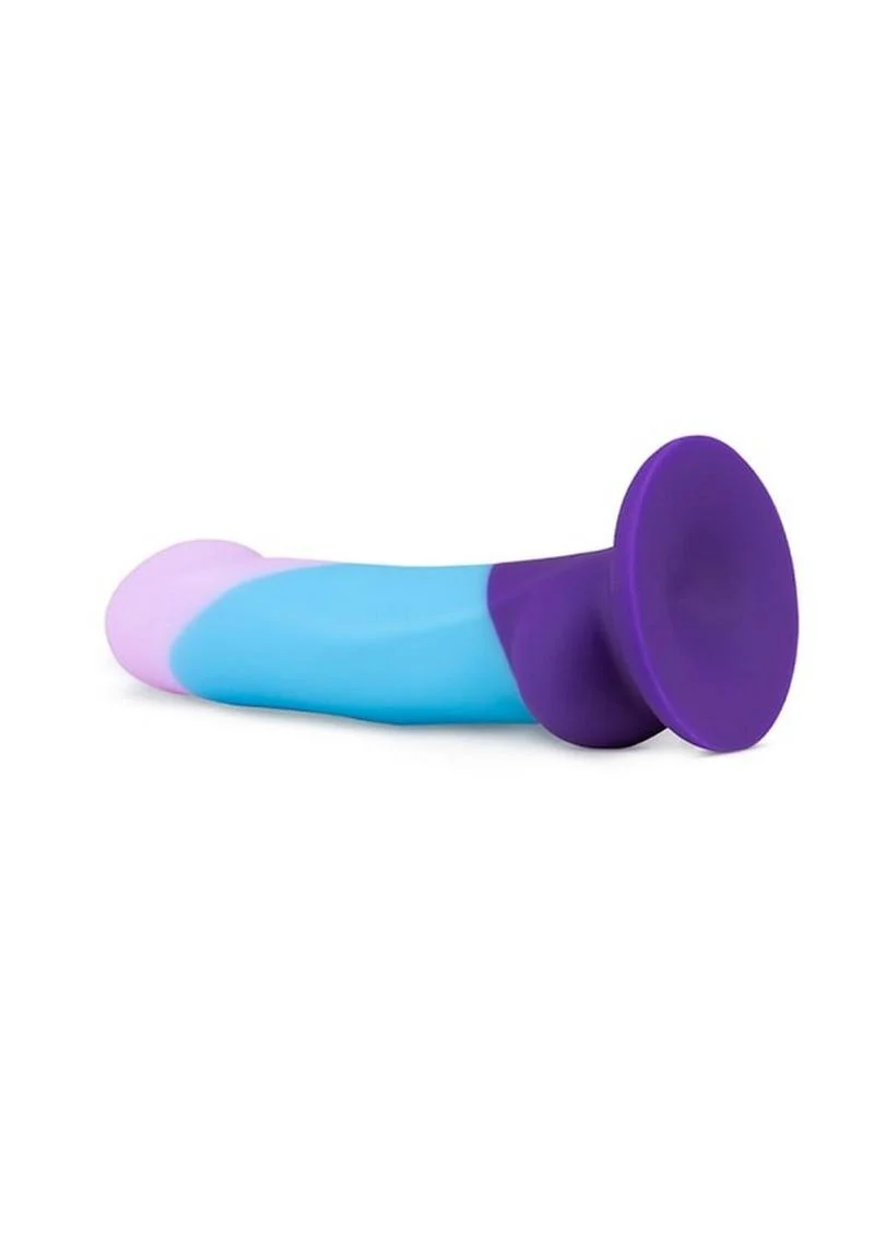 Avant D16 Purple Haze Silicone Dildo With Harness compatible - Image 3