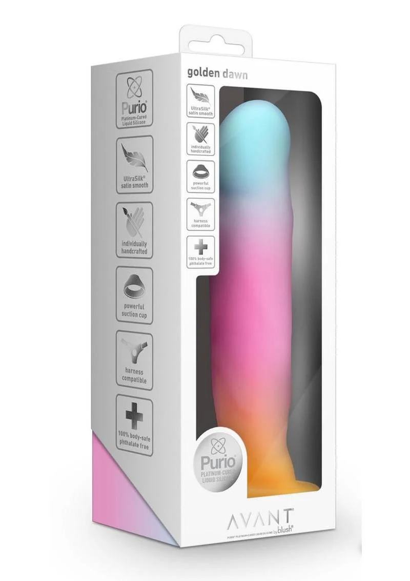 Avant Golden Dawn Artisan Silicone Dildo - Image 4