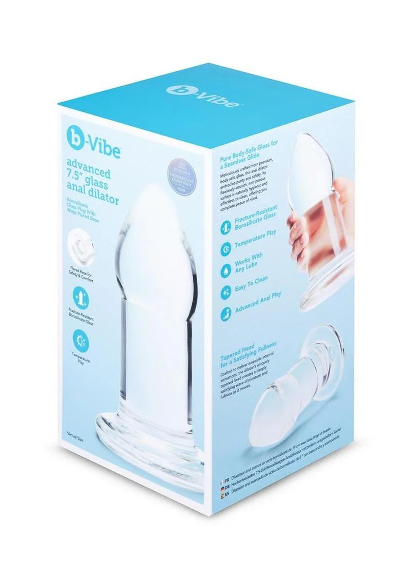 b-Vibe Advanced Glass Anal Dilator - Image 4