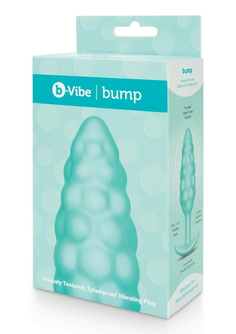 b-Vibe Bump Textured Silicone Anal Plug - Image 4