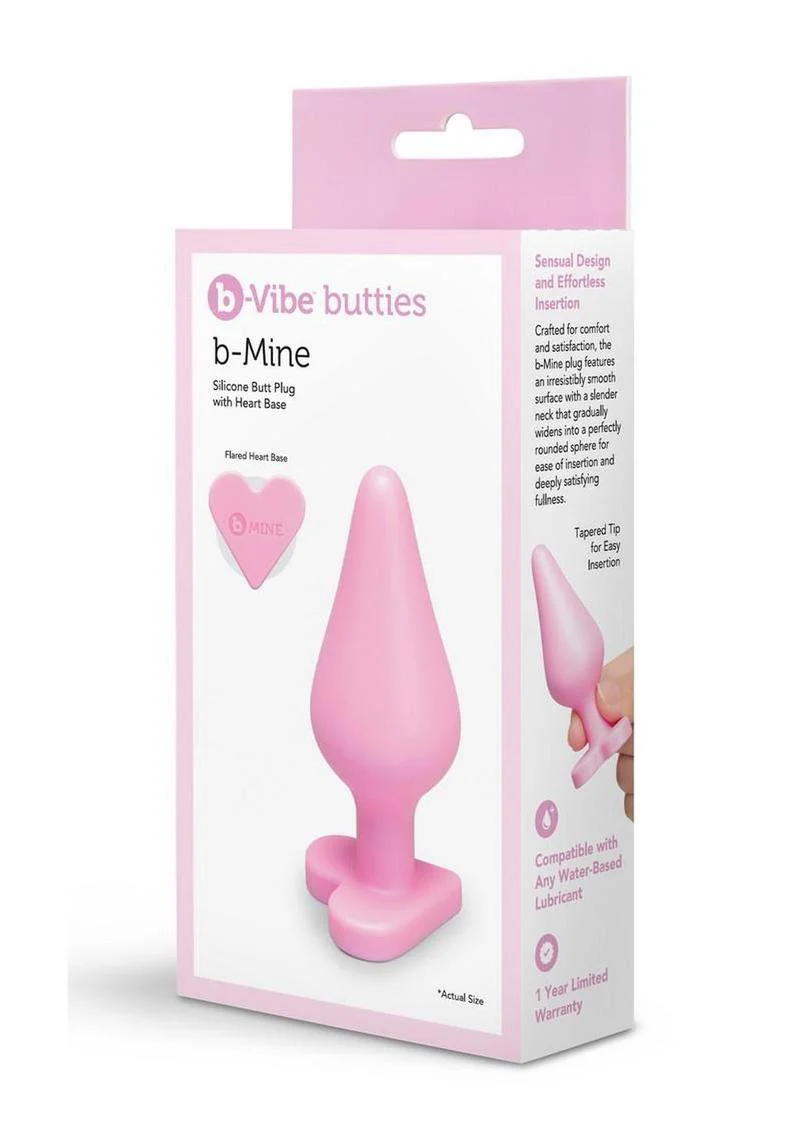 B-Vibe Butties B-Mine Anal Plug - Image 4