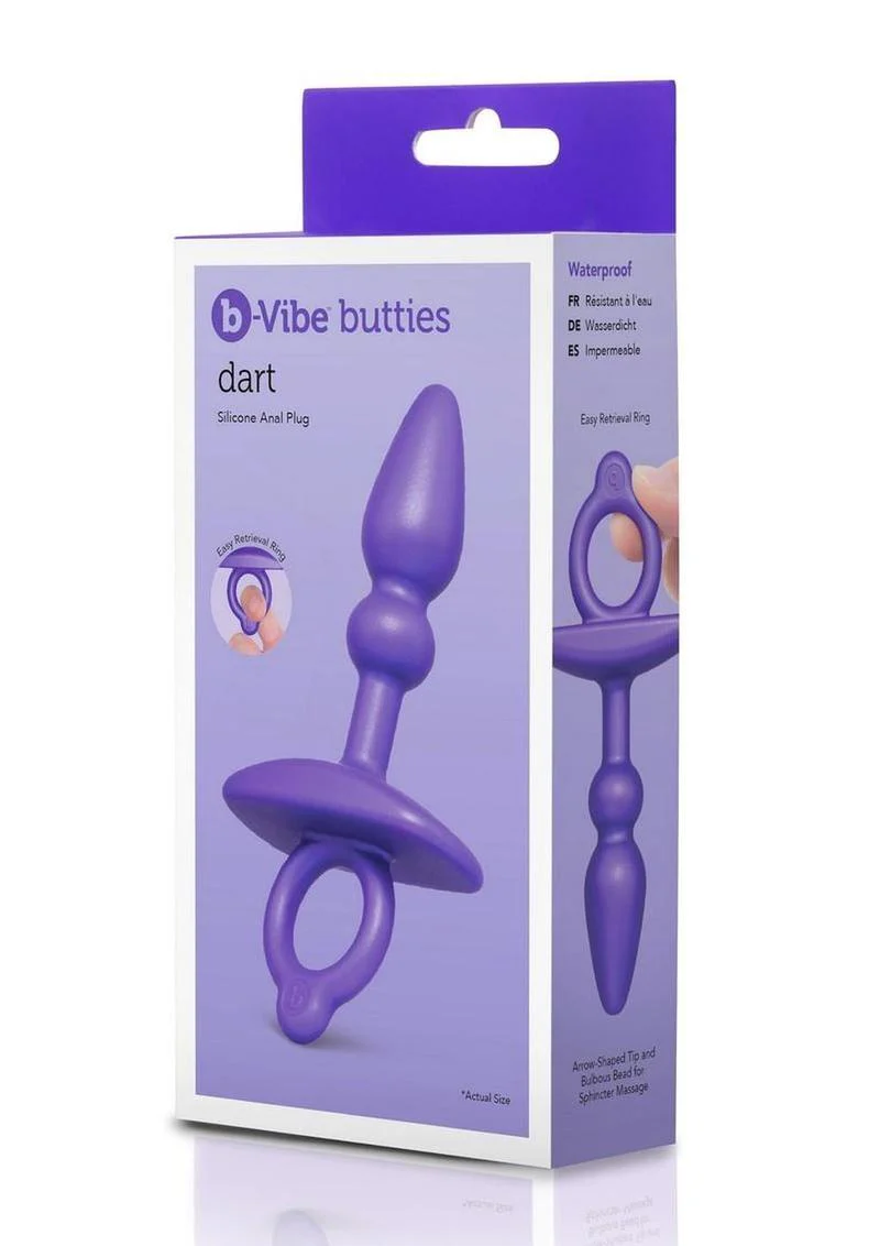 b Vibe Butties Dart Silicone Anal Plug - Image 4