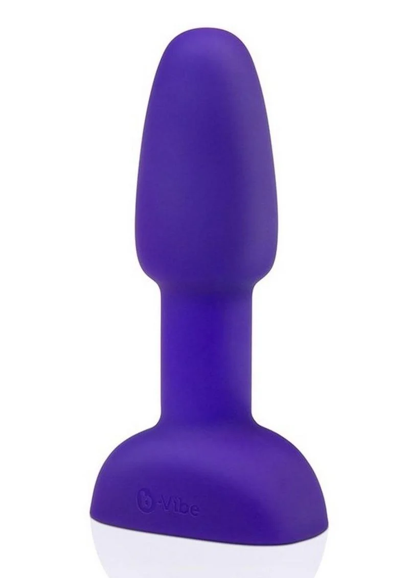 b-Vibe Rimming Petite Rechargeable Silicone Anal Plug - Image 4