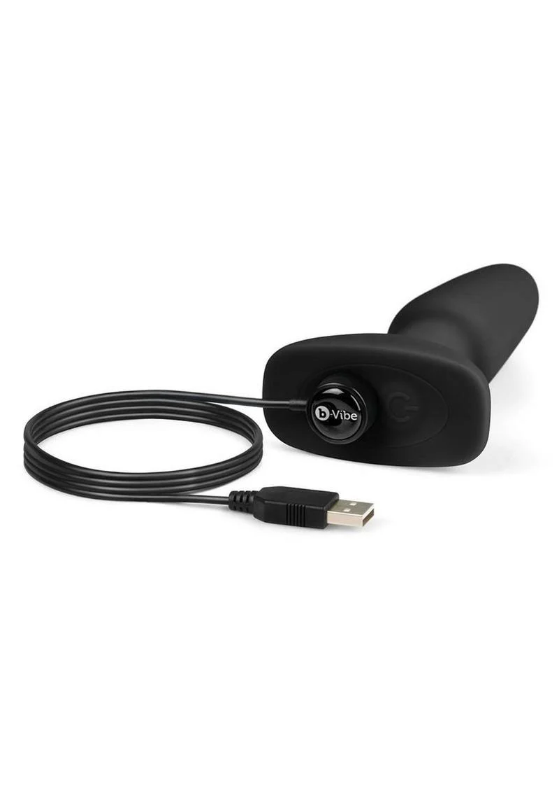 B-Vibe Rimming Rotating And Vibrating Remote Control Plug - Image 5
