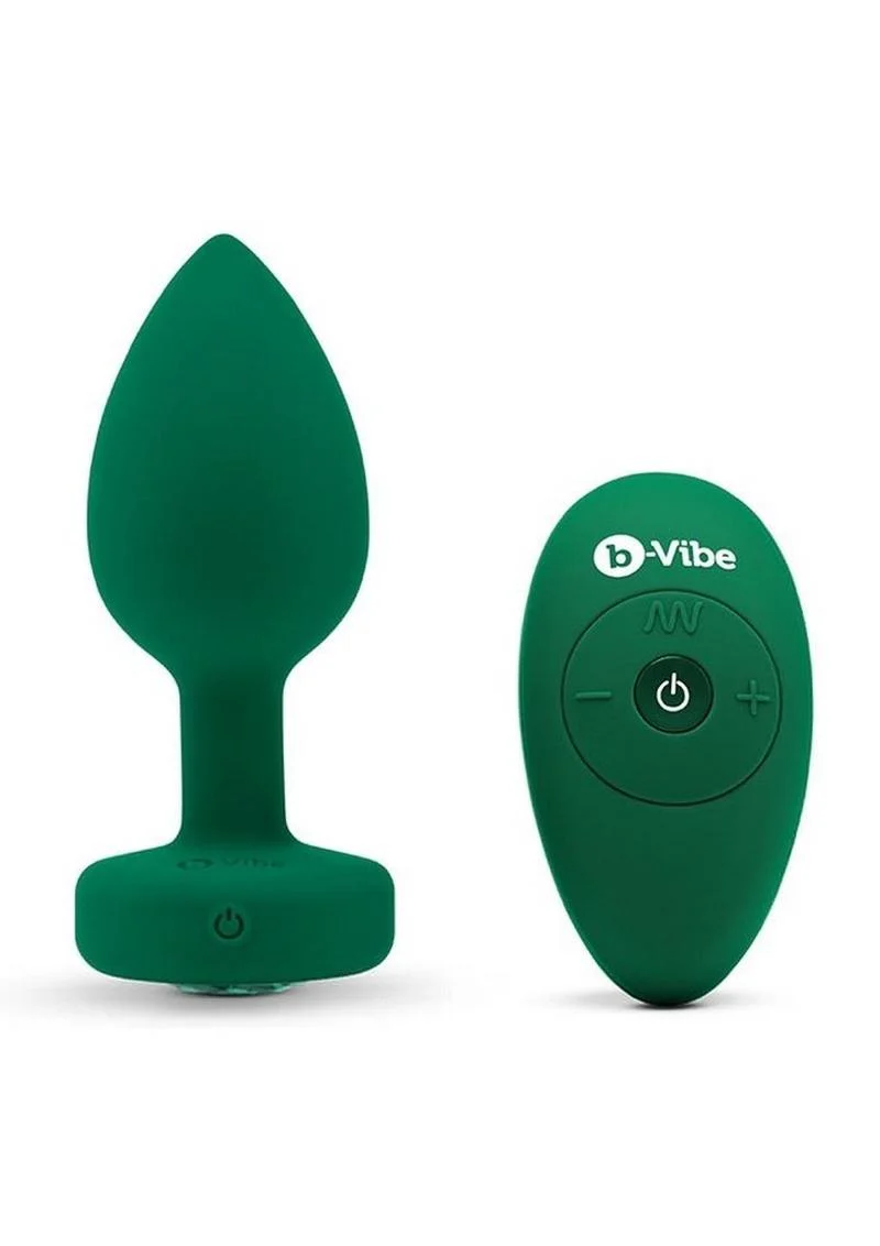 B-Vibe Vibrating Jewel Plug With Ultra Powerful Remote Control Motor - Image 7