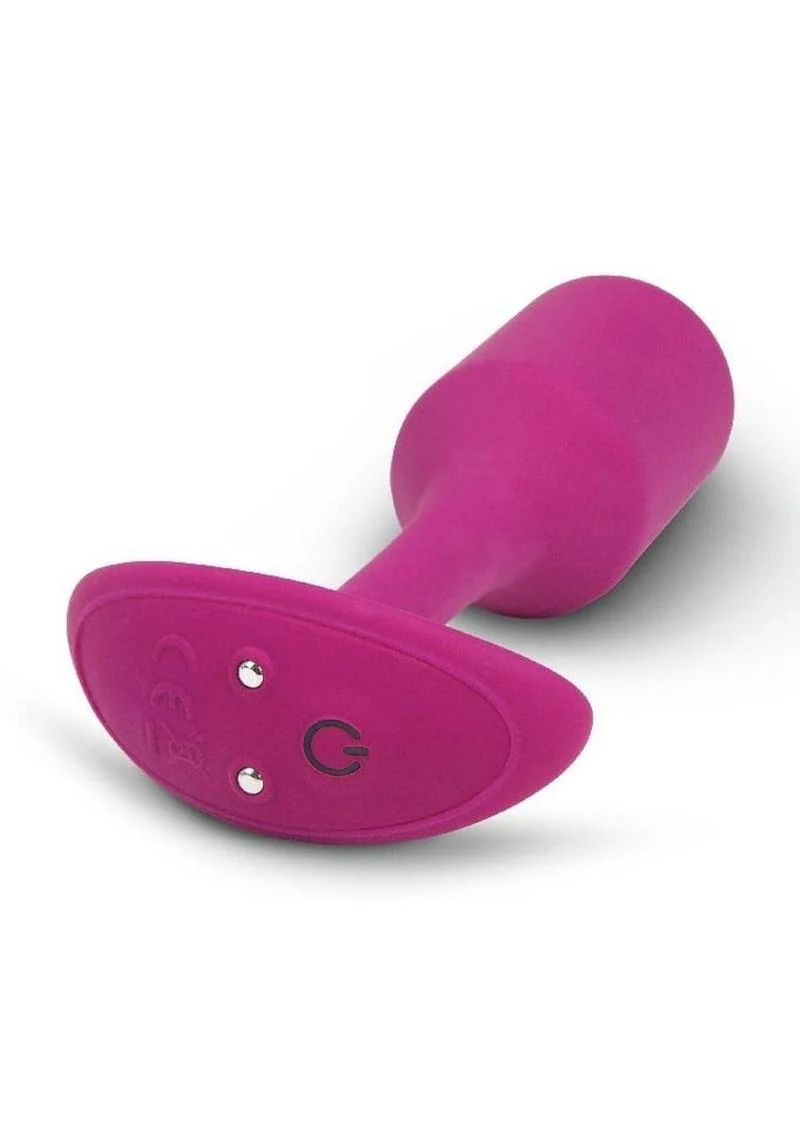 b-Vibe Vibrating Snug Plug 2 Silicone Anal Plug - Image 2