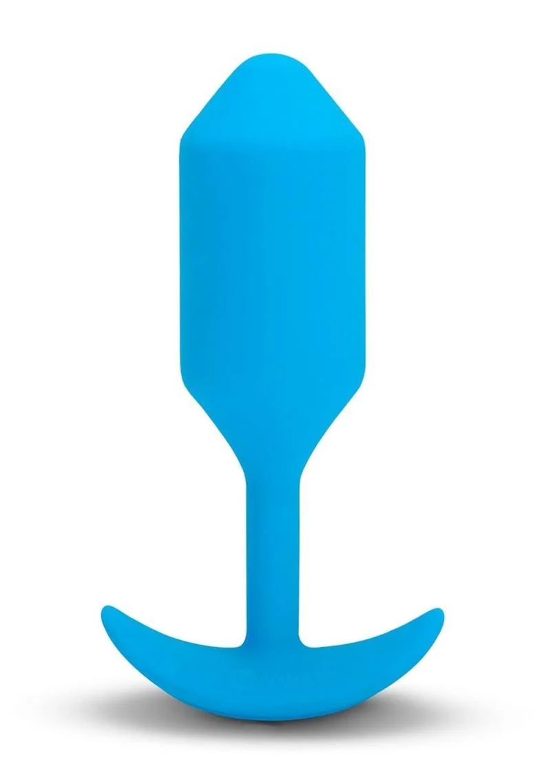 b-Vibe Vibrating Snug Plug Rechargeable Silicone Anal Plug - Image 2