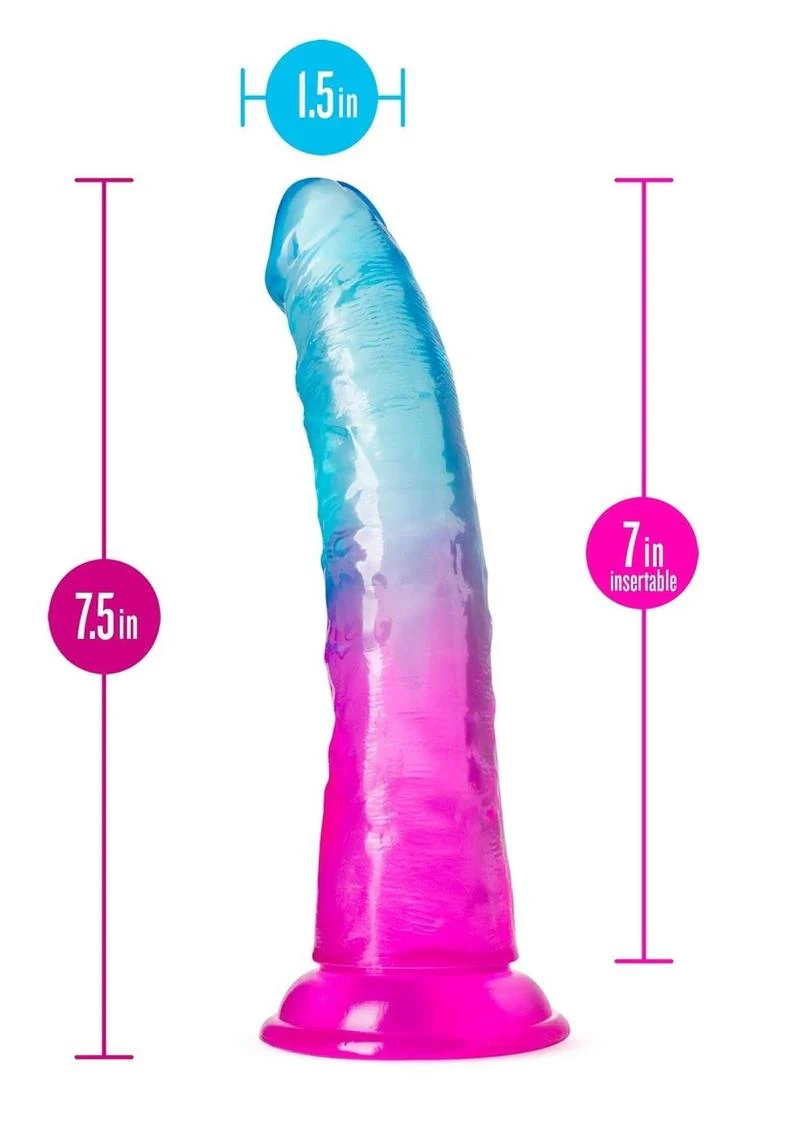 B Yours Beautiful Sky Dildo With Suction Cup Base - Image 3