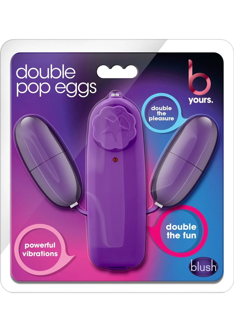 B Yours Double Pop Eggs With Remote Control Vibrators - Image 8