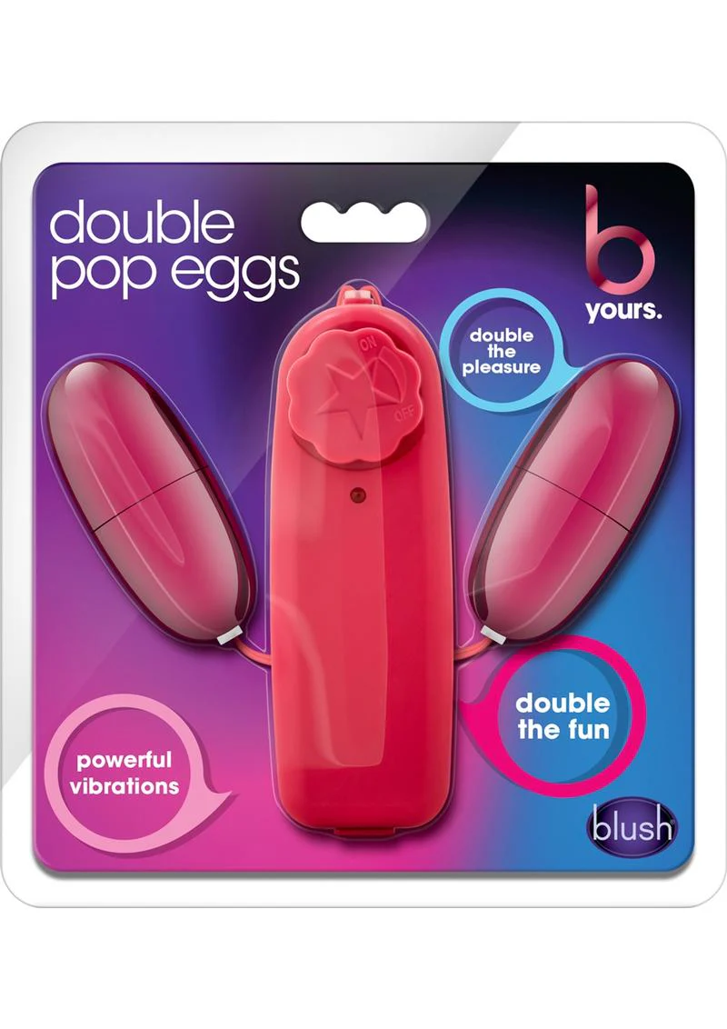B Yours Double Pop Eggs With Wired Remote Control Vibrators - Image 4