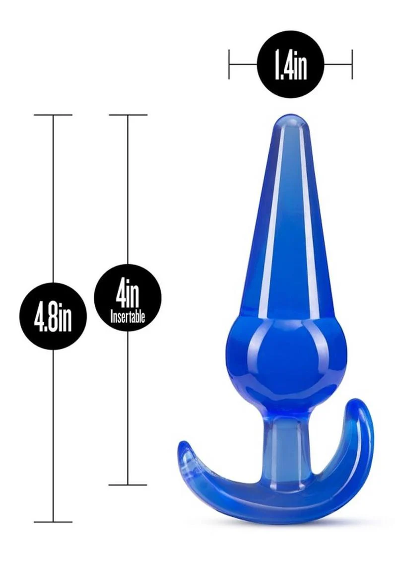 B Yours Large Anal Plug Phthalate Free Tapered Tip - Image 3