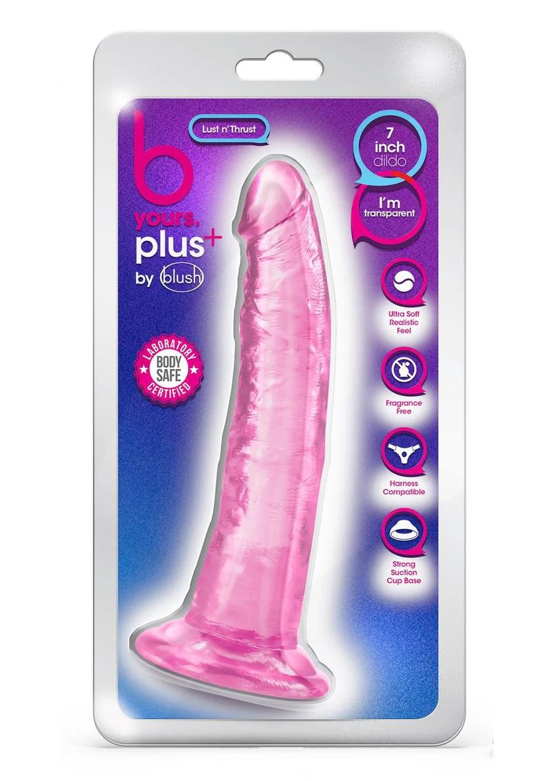 B Yours Plus Lust N' Thrust Realistic Dildo - Image 11