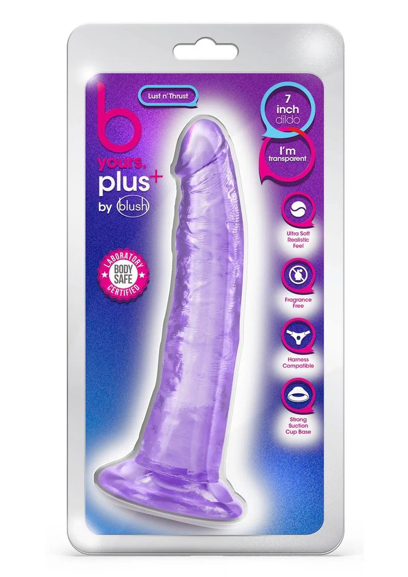 B Yours Plus Lust N' Thrust Realistic Dildo - Image 13