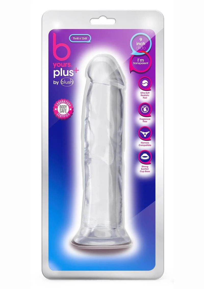 B Yours Plus Thrill N' Drill Realistic Dildo - Image 13