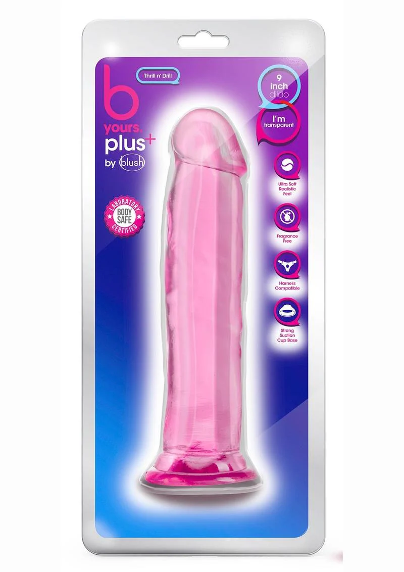 B Yours Plus Thrill N' Drill Realistic Dildo - Image 14