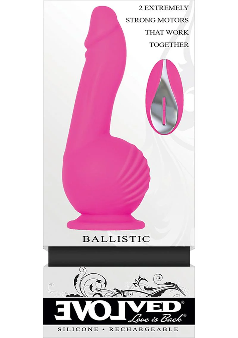 Ballistic Silicone Rechargeable Remote Control Vibrators - Image 4