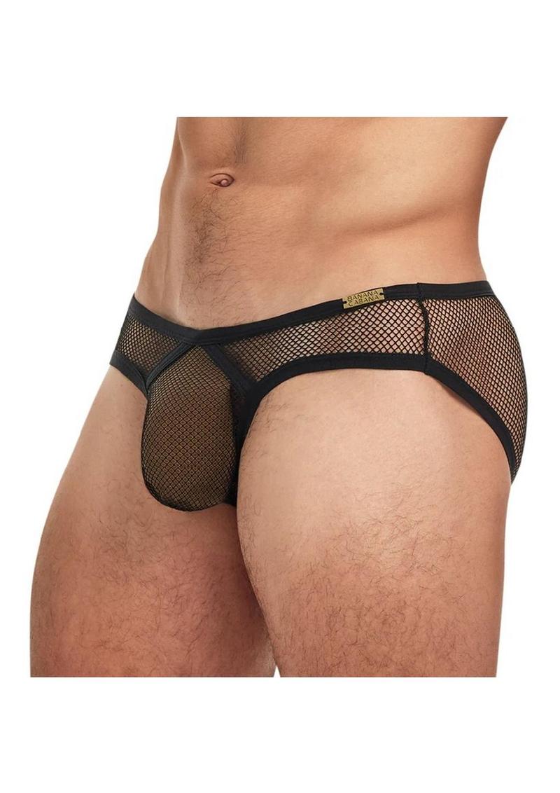 Banana Cabana Fishnet Brazilian Brief - Image 4