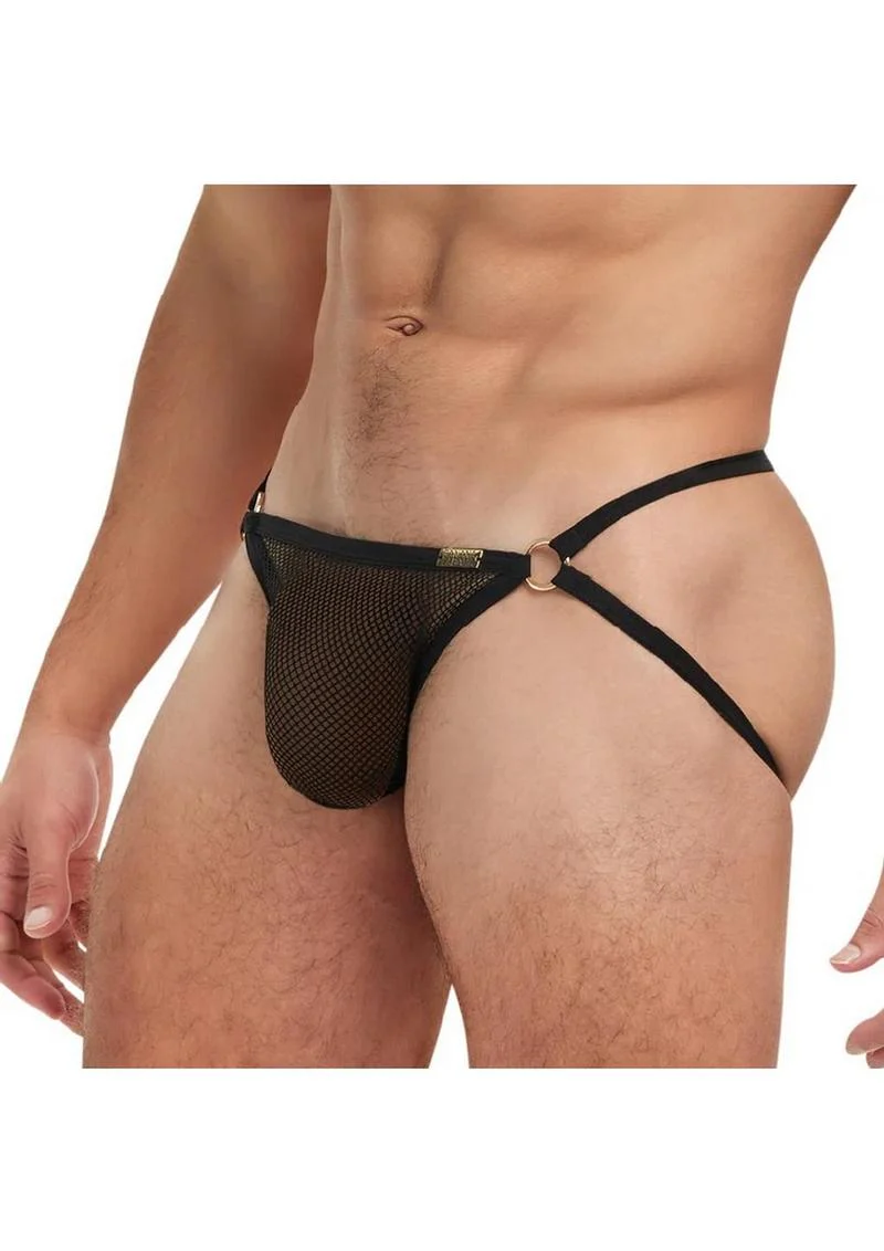 Banana Cabana Fishnet Jock - Image 4