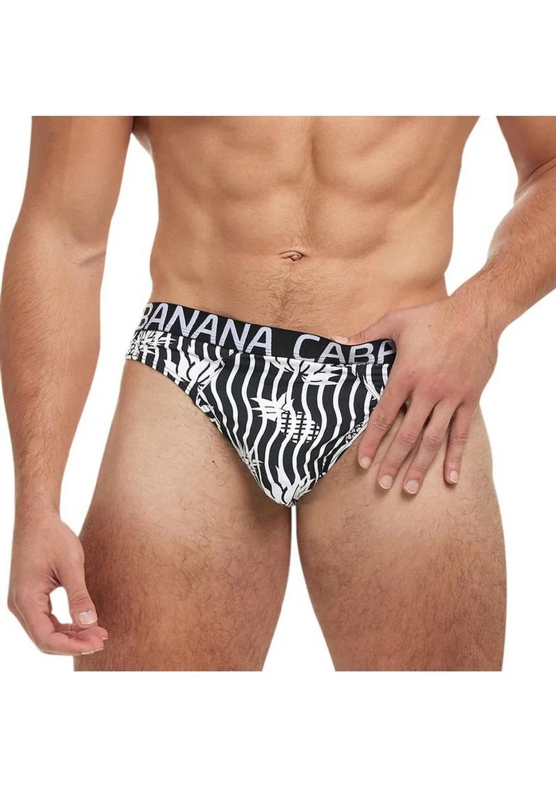 Banana Cabana Lounge Brazilian Bikini Tropical Print - Image 11