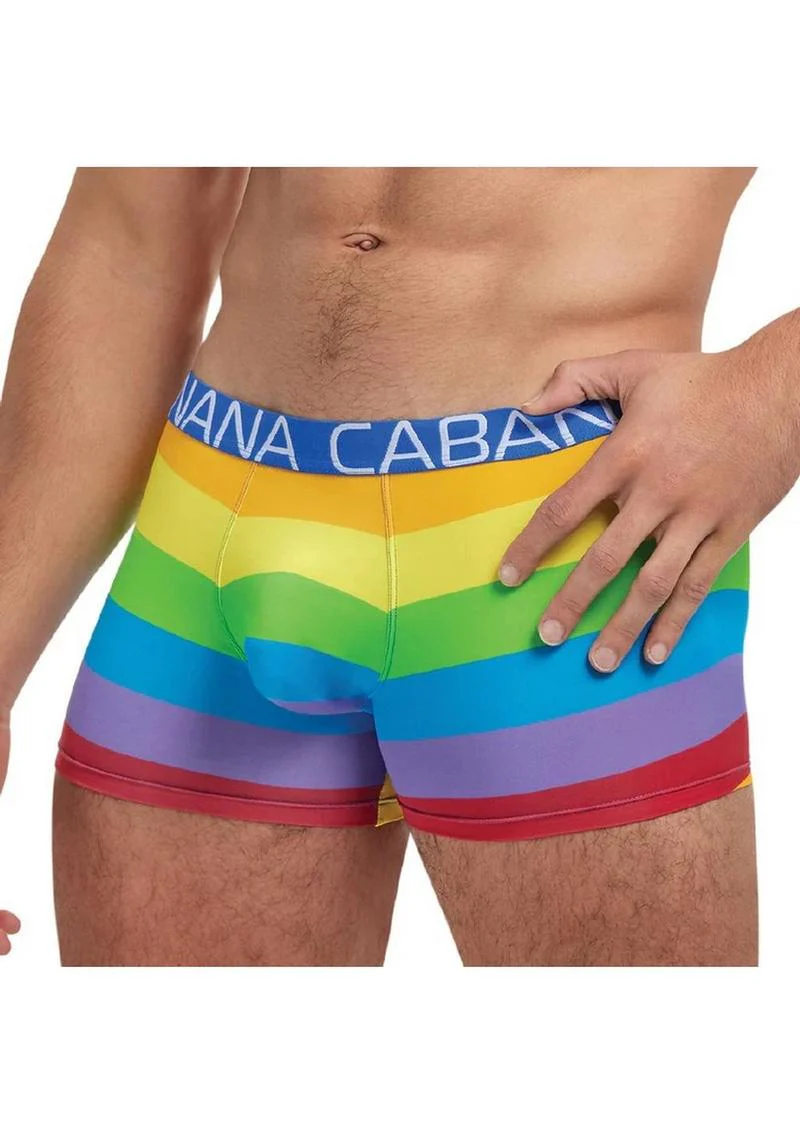 Banana Cabana Rainbow Trunk Pride-Inspired Boxer Briefs for Men - Image 9